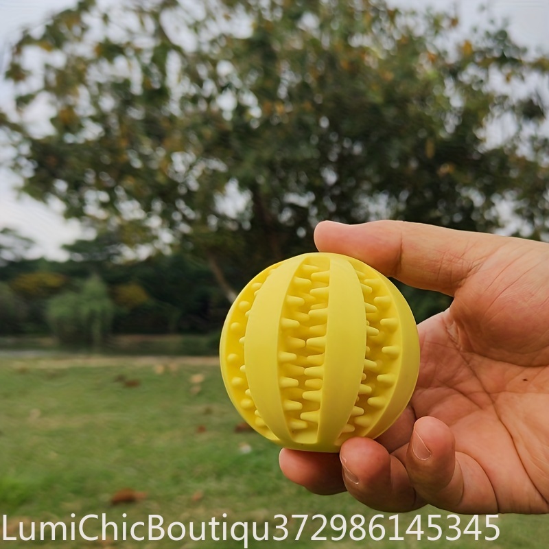 Rubber Treat Dispensing Dog Toy - Brinquedo de Borracha para Cães com