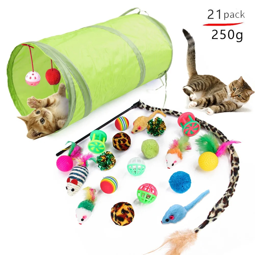 Catnip Interactive Plush Mouse - Pacote de Brinquedos Interativos para Gatos