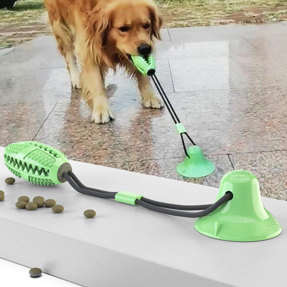 Rubber Treat Dispensing Dog Toy - Cão mastigar brinquedos para mastigadores agressivos