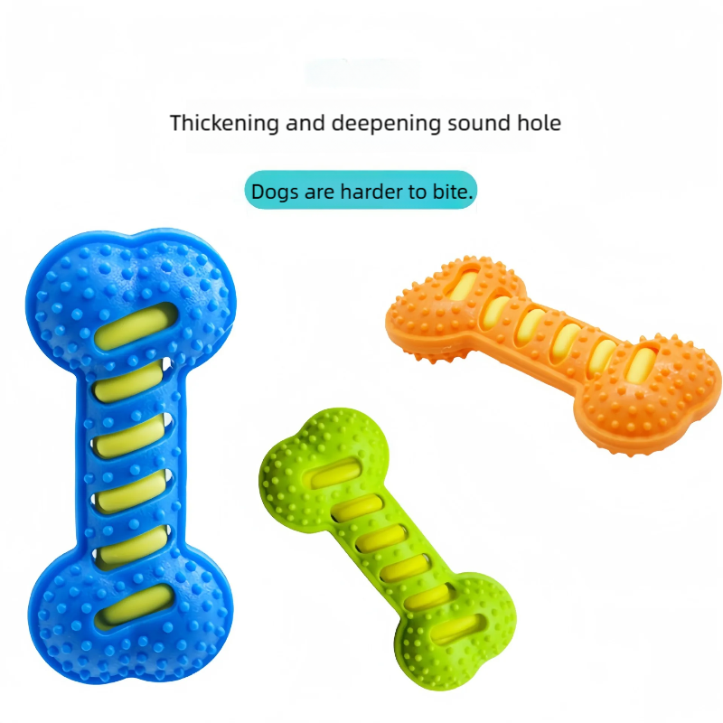 Teeth Cleaning Dog Chew Bone - Brinquedos para Cães em Forma de