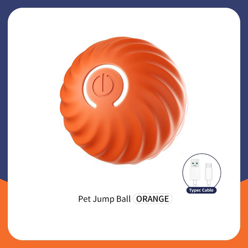 Automatic Moving Dog Ball - Bola Interativa Elétrica com Carregamento USB