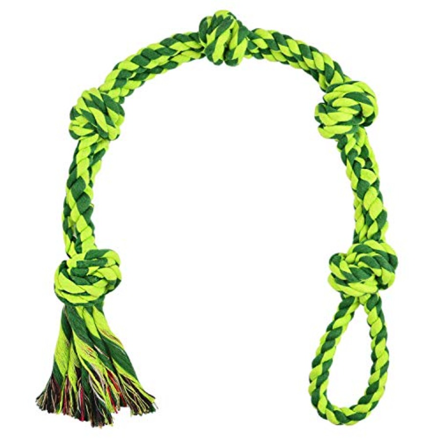 Dog Rope Toy Aggressive Chewers - Brinquedos para Cães Grandes e Mastigadores
