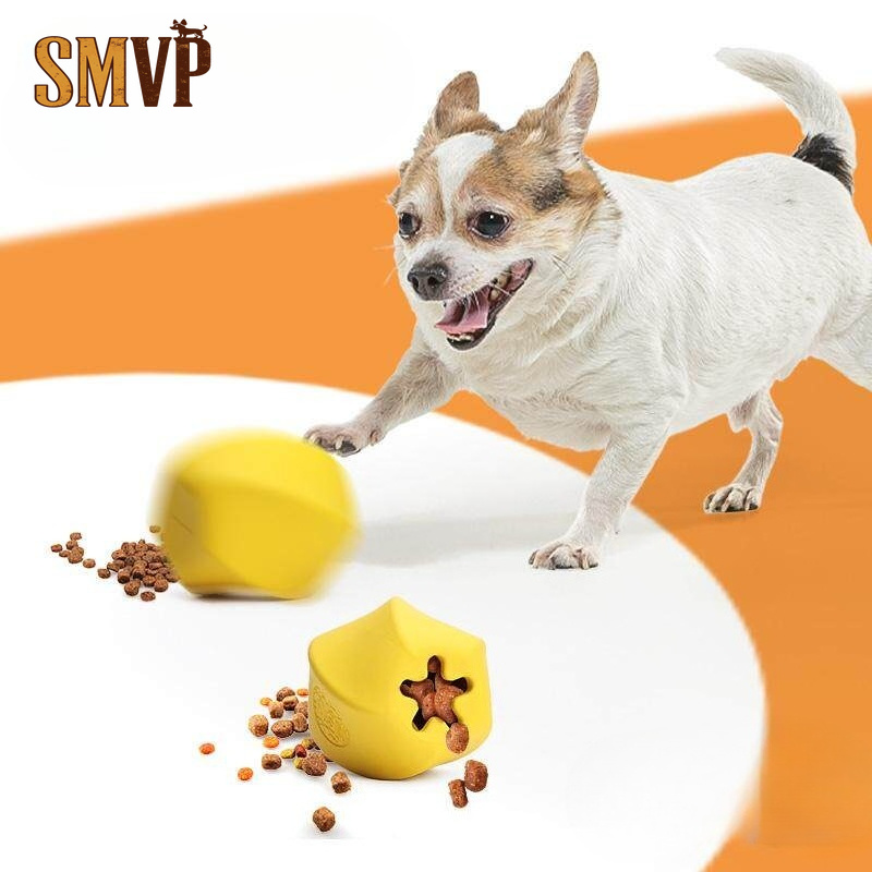 Rubber Treat Dispensing Dog Toy - Brinquedo Interativo Durável de Borracha para