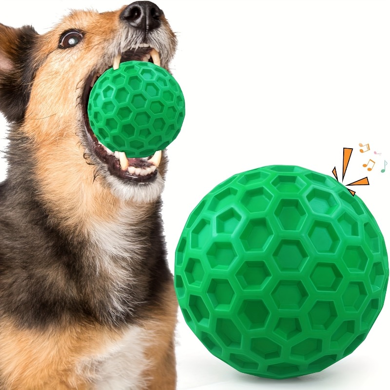 Indestructible Dog Chew Toy - Brinquedo de Borracha Natural Resistente para