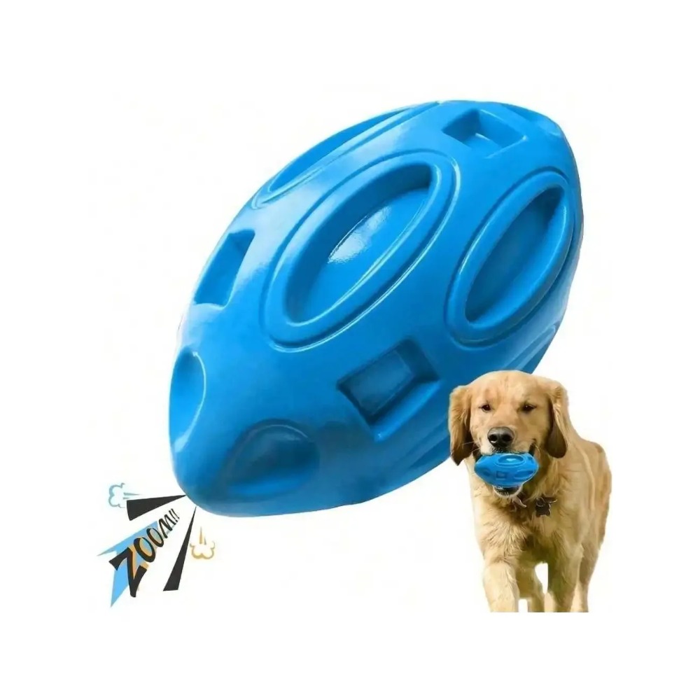Interactive Squeaky Plush Dog Toy - 1 unidade de Brinquedo Indestrutível para