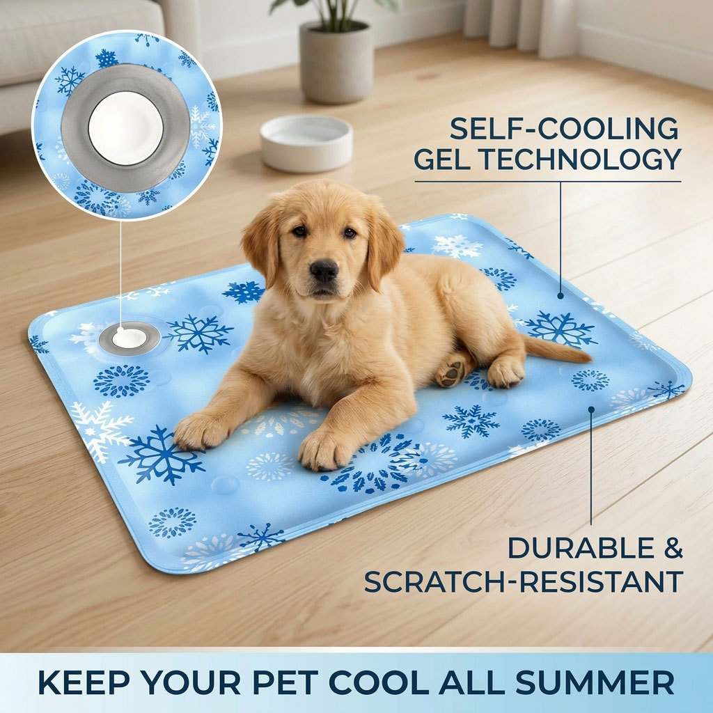 Pet Beds - Tapete Refrescante de Verão para Pets,
