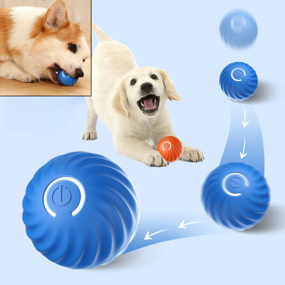 Automatic Moving Dog Ball - Bola de Brinquedo Automática para Cães