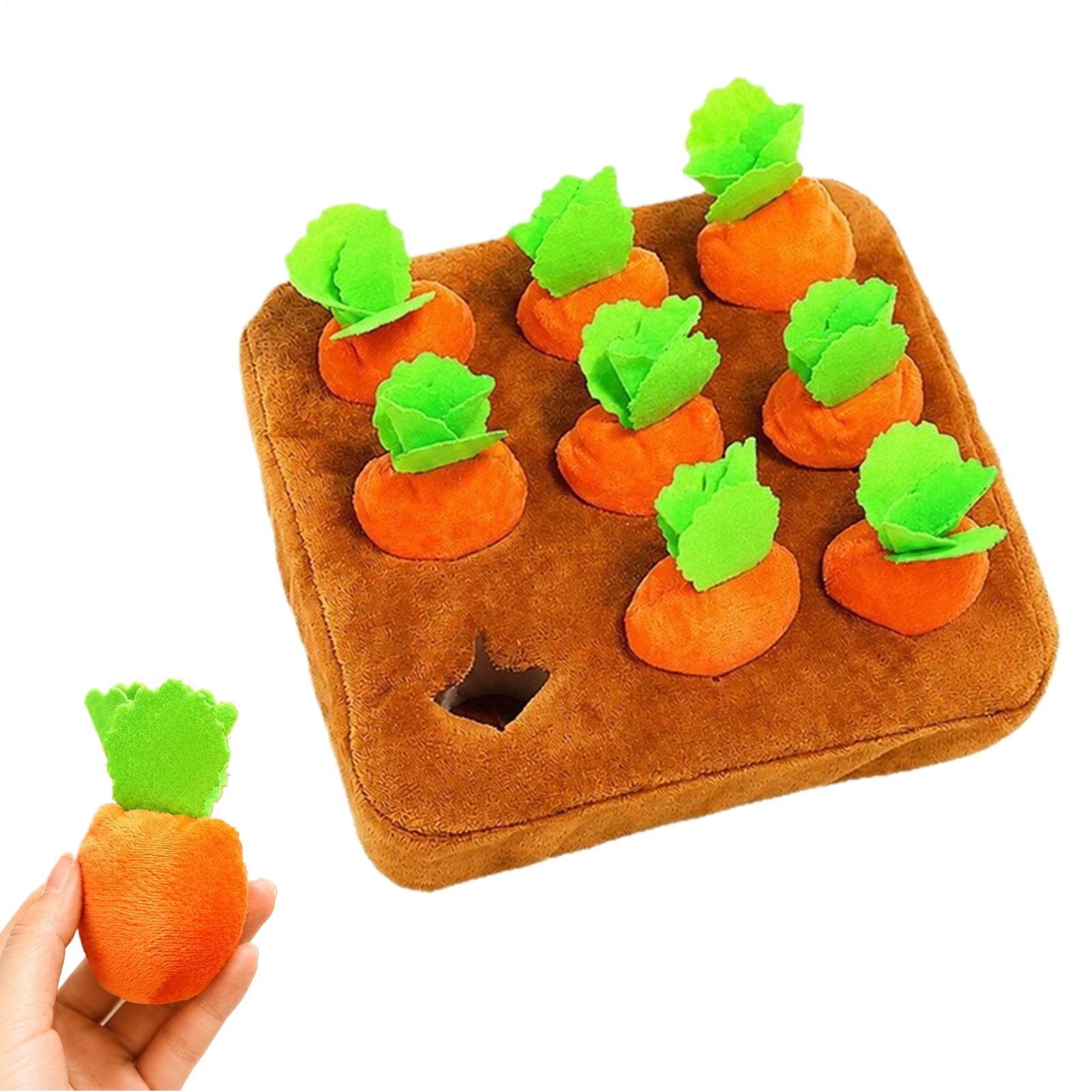 Snuffle Mat For Dogs - Tapete Olfativo Cenoura para Cães e