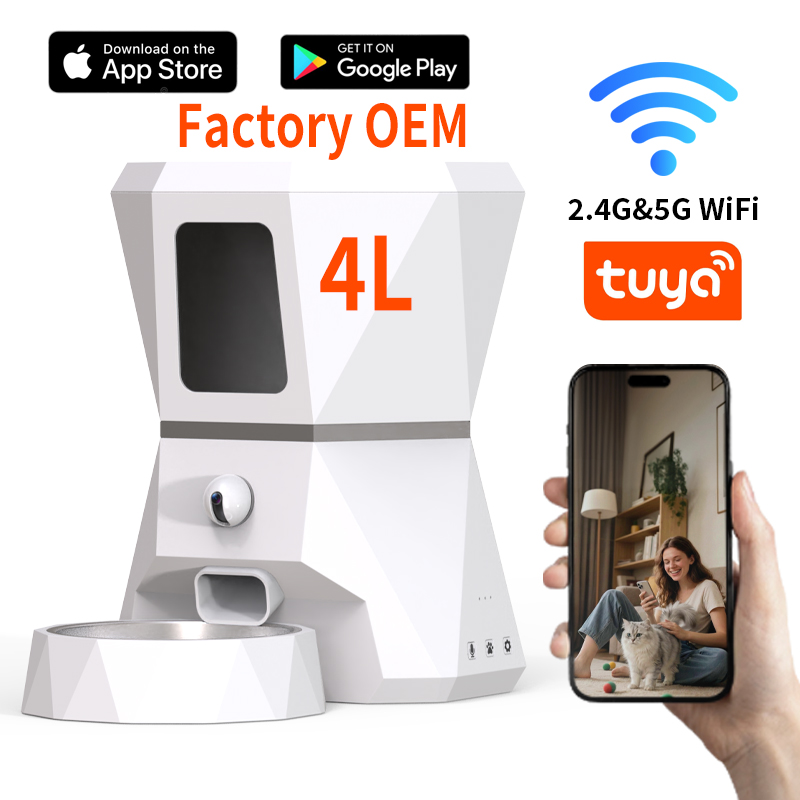 Pet Feeders - Dispensador Automático de Ração para Gatos