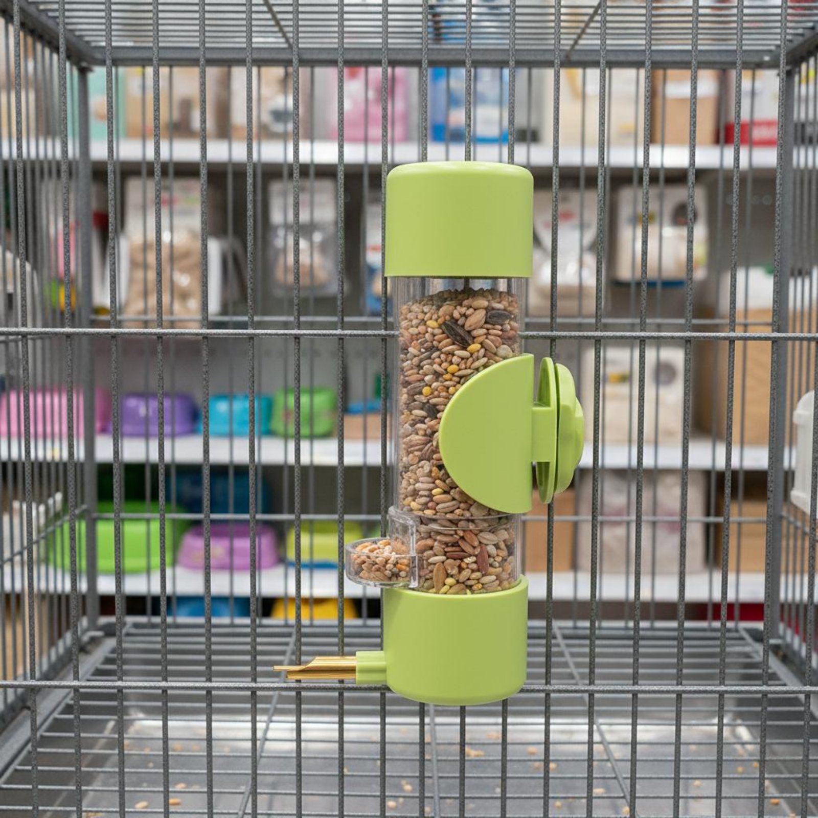 Pet Feeders - Alimentador de Pássaros com Separador de