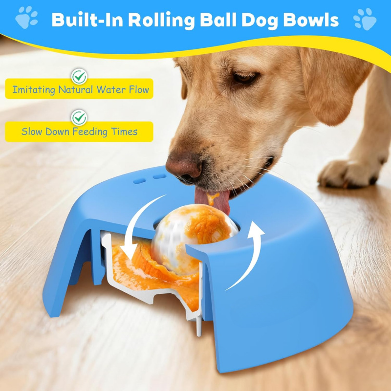 Interactive Squeaky Plush Dog Toy - Comedouros Lentos para Cães para Petiscos