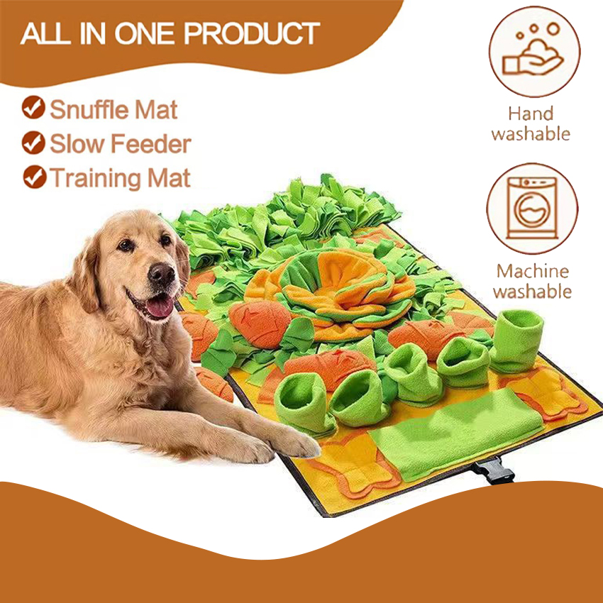 Snuffle Mat For Dogs - Pet cheirar esteira interior cão andando