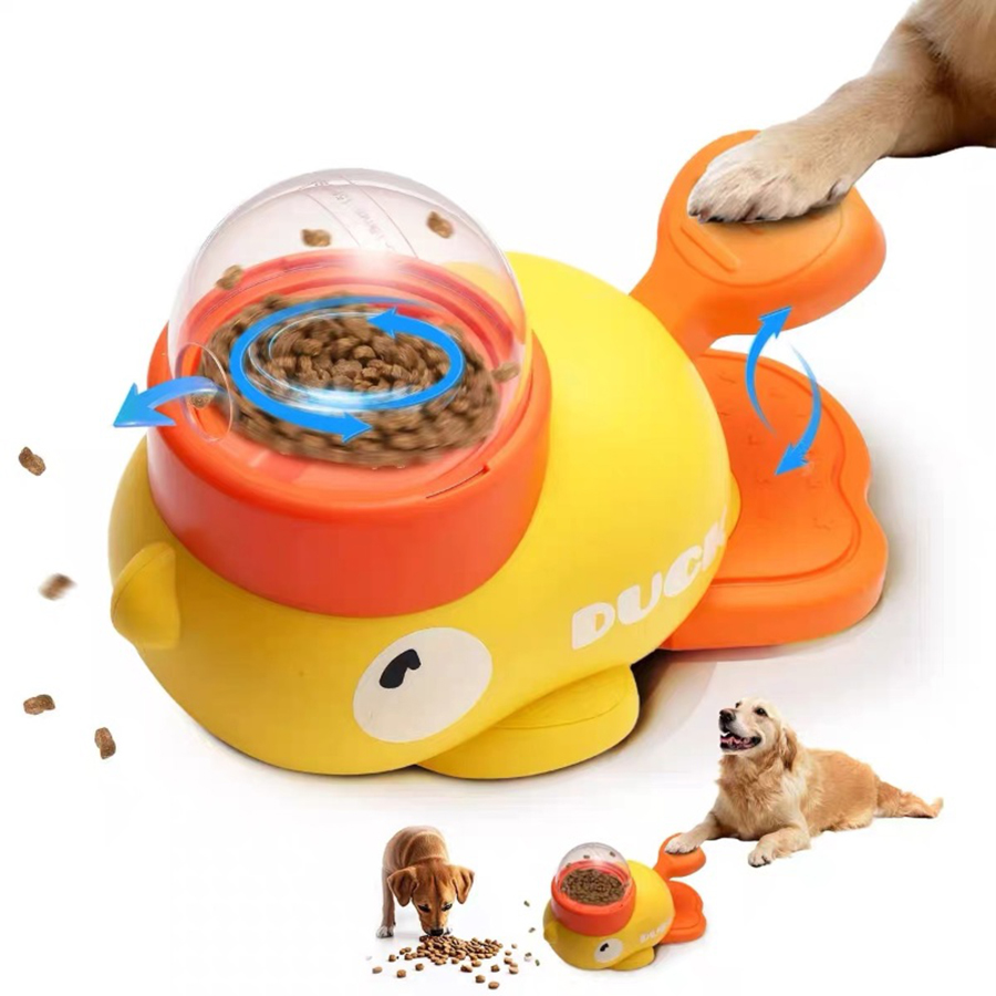 Dog Puzzle Feeder Toy - Brinquedo Interativo 2 em 1 para