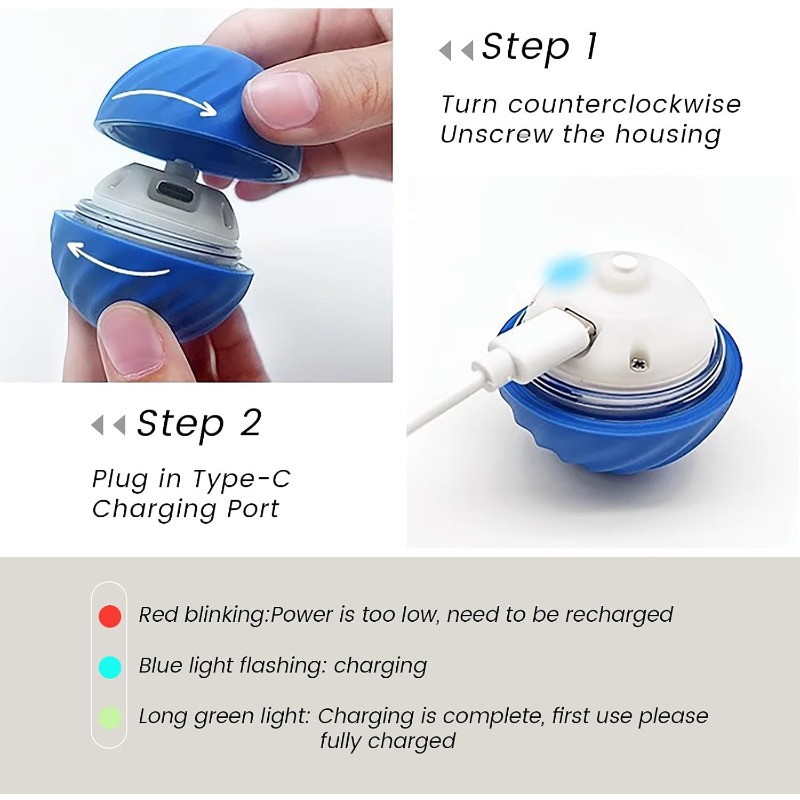 Brinquedo Interativo USB para  - Automatic Moving Dog Ball avaliação e preço