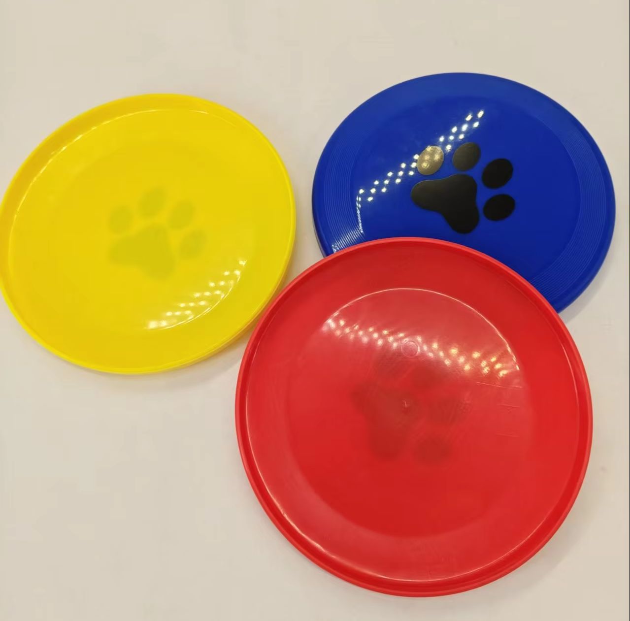 Frisbee de Plástico Rígido par - Flying Disc Dog Training Toy avaliação e preço
