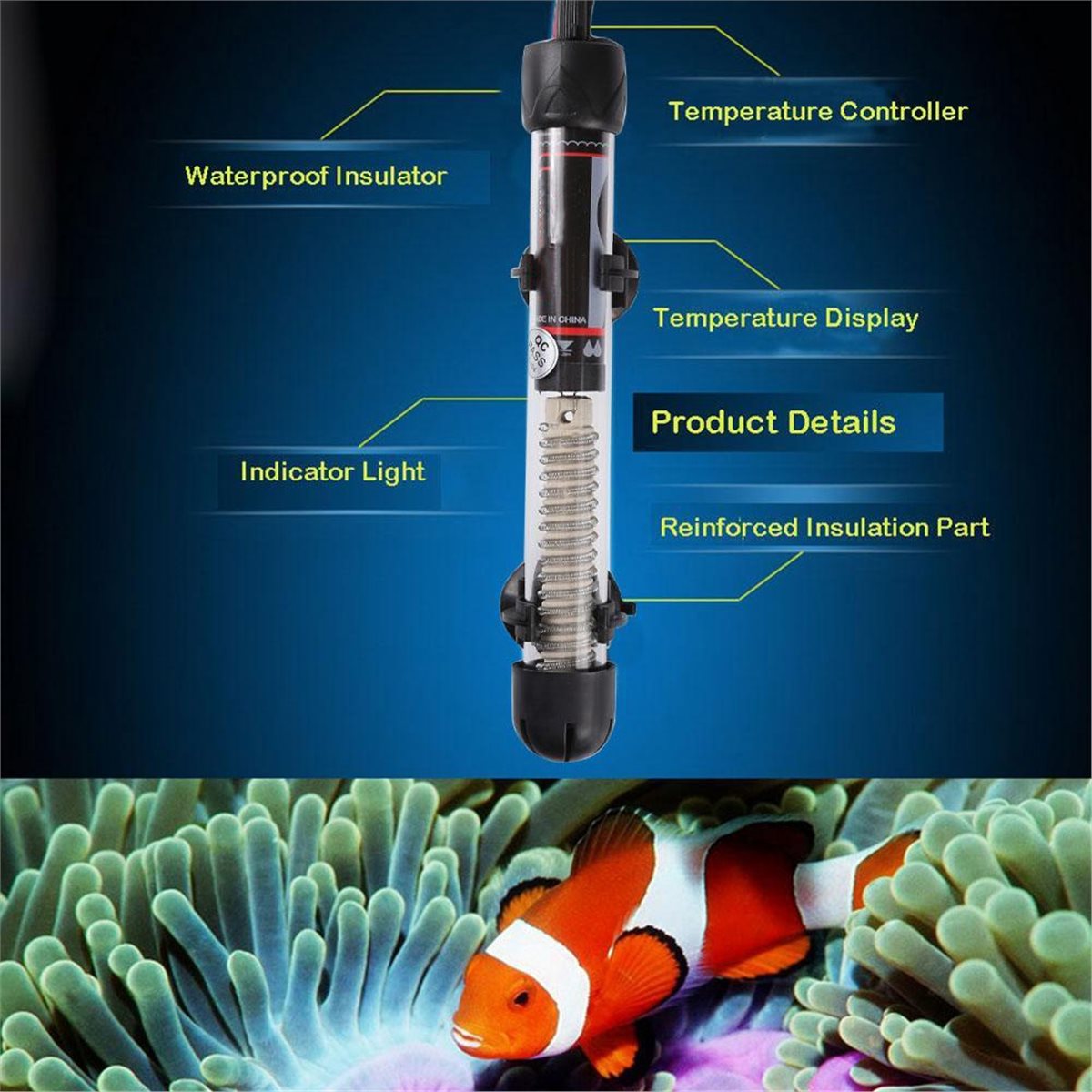 (A02R) Aquecedor Submersível p - Aquarium avaliação e preço