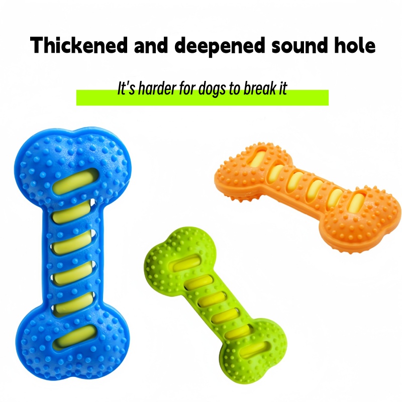 Bastão de Borracha para Cães e - Teeth Cleaning Dog Chew Bone avaliação e preço