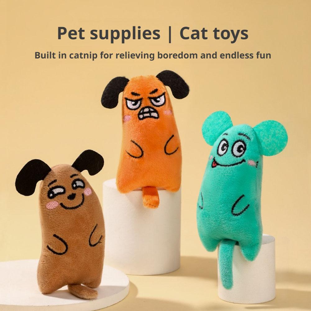 Expressão dos desenhos animado - Catnip Interactive Plush Mouse avaliação e preço