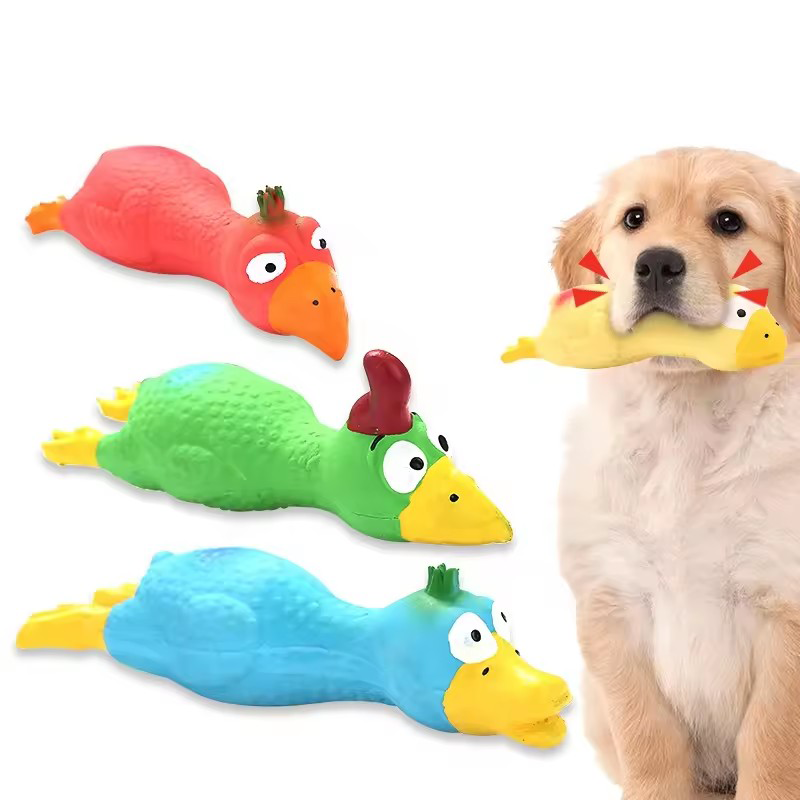 Brinquedo fofo de látex para c - Interactive Squeaky Plush Dog Toy avaliação e preço