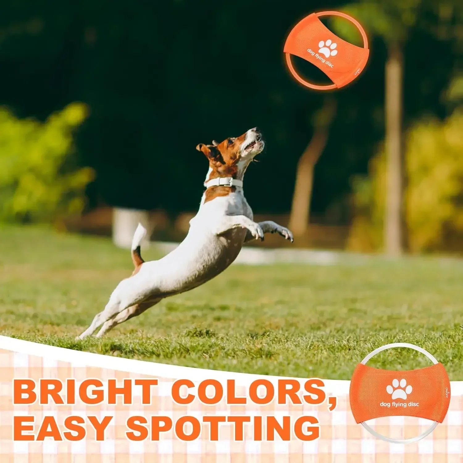 Brinquedo para cães led brilha - Flying Disc Dog Training Toy avaliação e preço