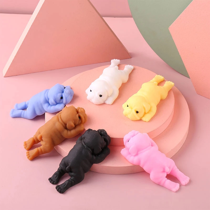 Cães moles anime brinquedos fi - Interactive Squeaky Plush Dog Toy avaliação e preço