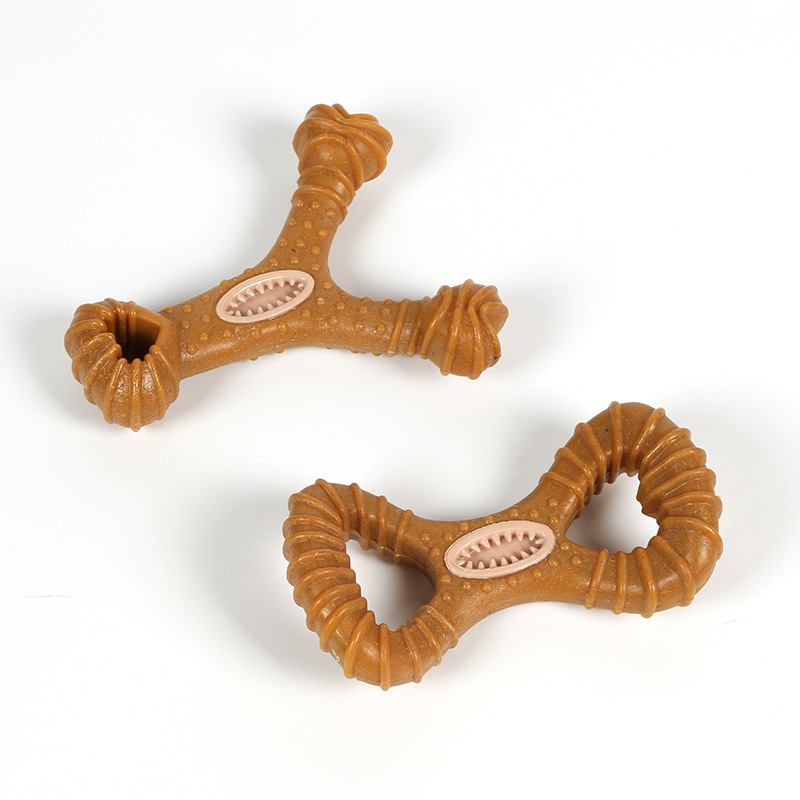 Novo 15cm grande raça de madei - Indestructible Dog Chew Toy avaliação e preço