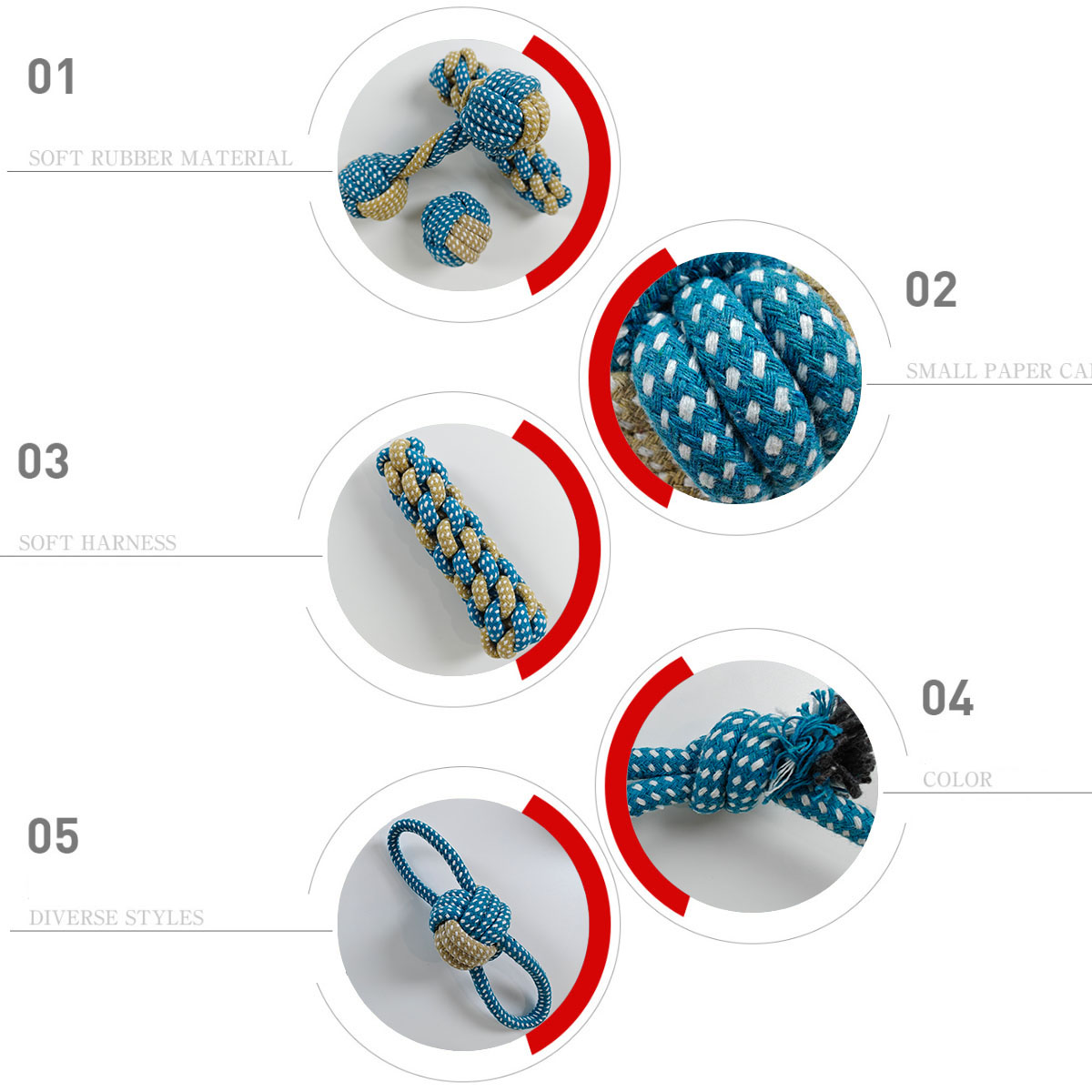 Novo 7 pçs cão de estimação fi - Teeth Cleaning Dog Chew Bone avaliação e preço