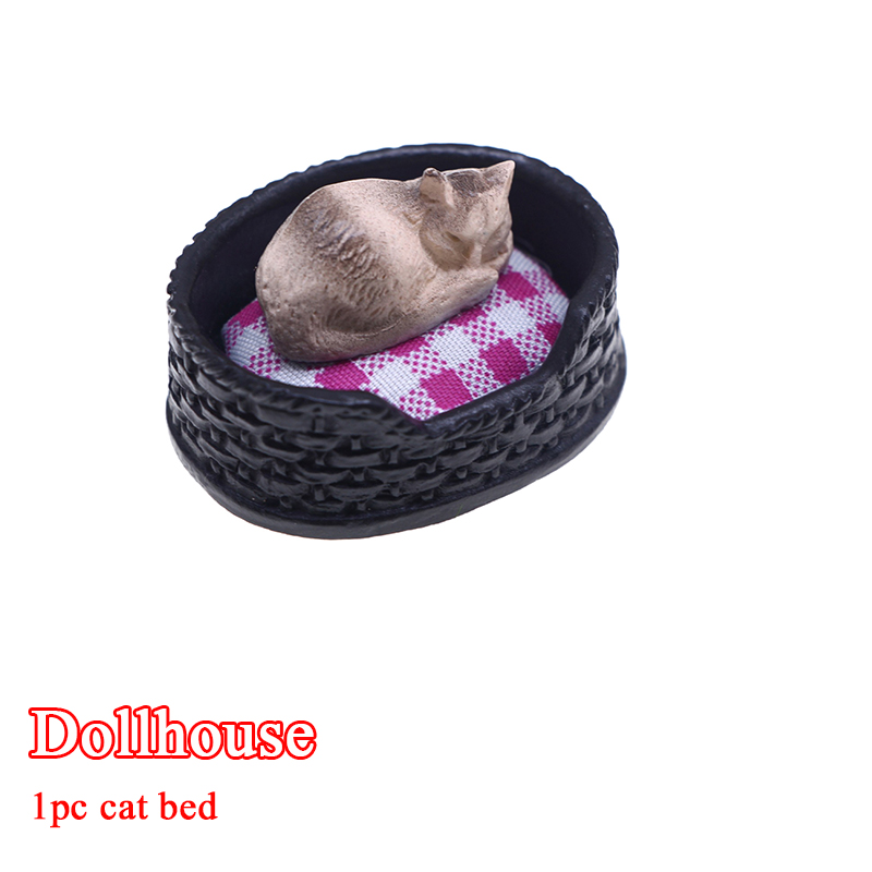 1/12 casa de bonecas simulação - Pet Beds avaliação e preço