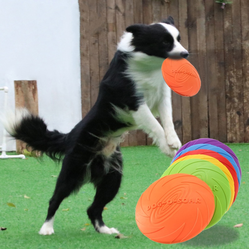 Brinquedo interativo de disco  - Flying Disc Dog Training Toy avaliação e preço