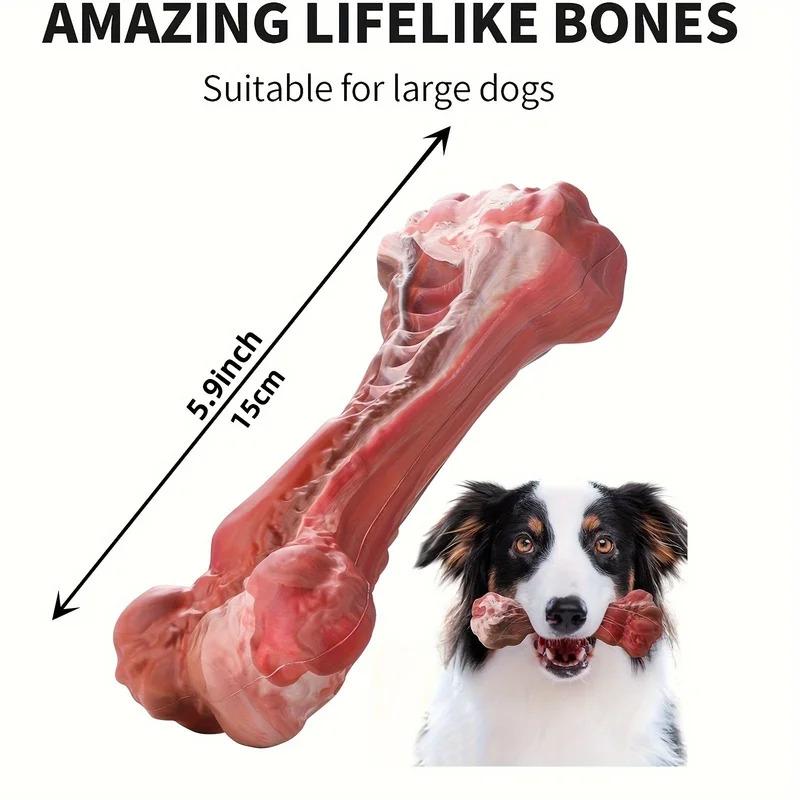 Brinquedo para Cães Super Resi - Teeth Cleaning Dog Chew Bone avaliação e preço