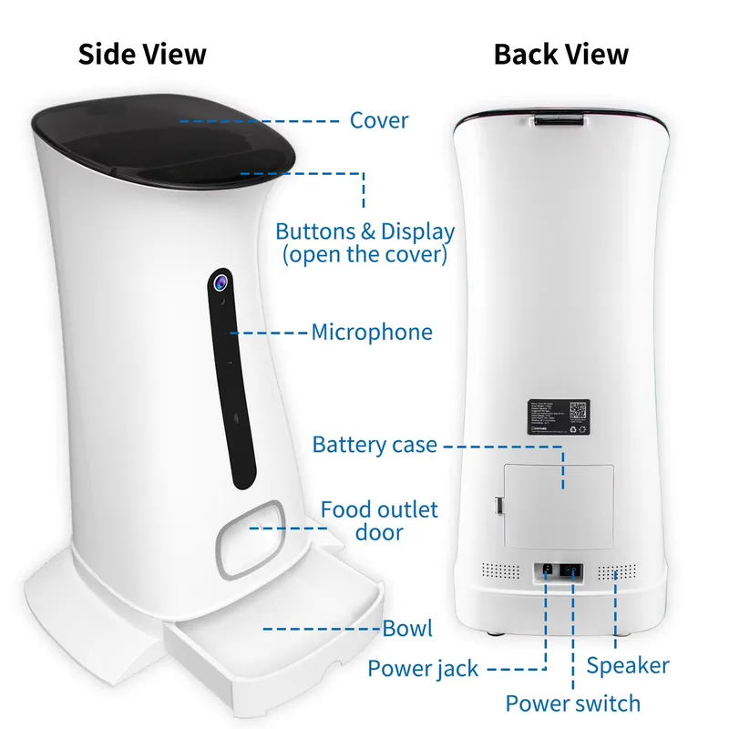 Câmera Wi-Fi para Alimentador  - Pet Feeders avaliação e preço