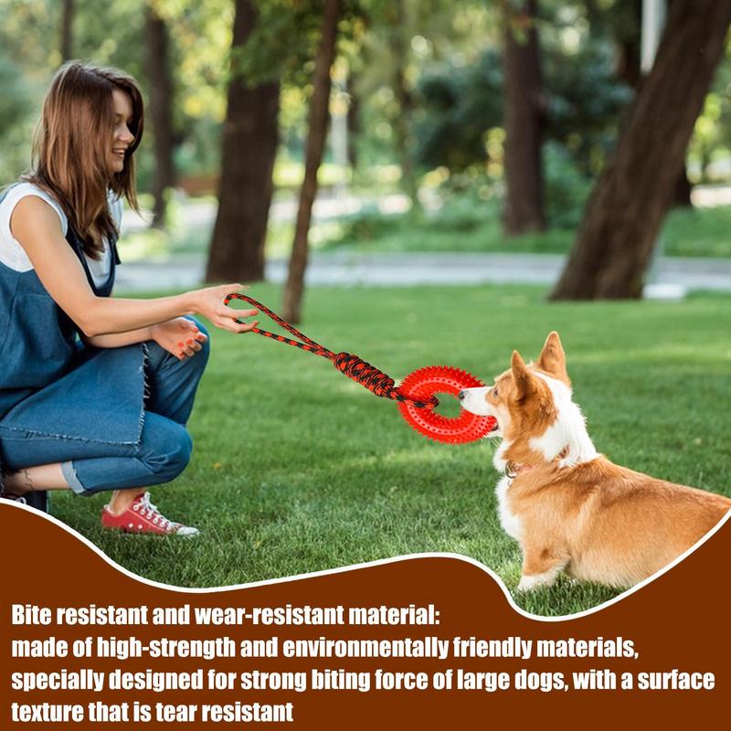 Brinquedos estridentes para cã - Dog Rope Toy Aggressive Chewers avaliação e preço