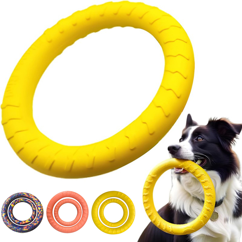 Brinquedos para Cães, Discos V - Flying Disc Dog Training Toy avaliação e preço