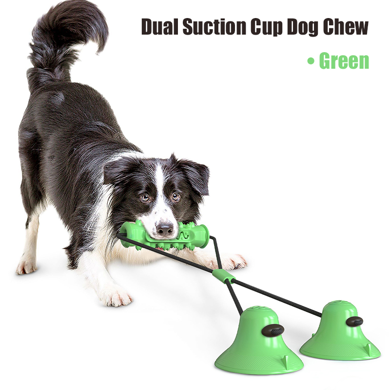 Brinquedo de mastigar para cãe - Suction Cup Dog Tug Toy avaliação e preço