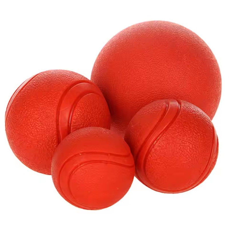 Bola de borracha sólida para c - Indestructible Dog Chew Toy avaliação e preço