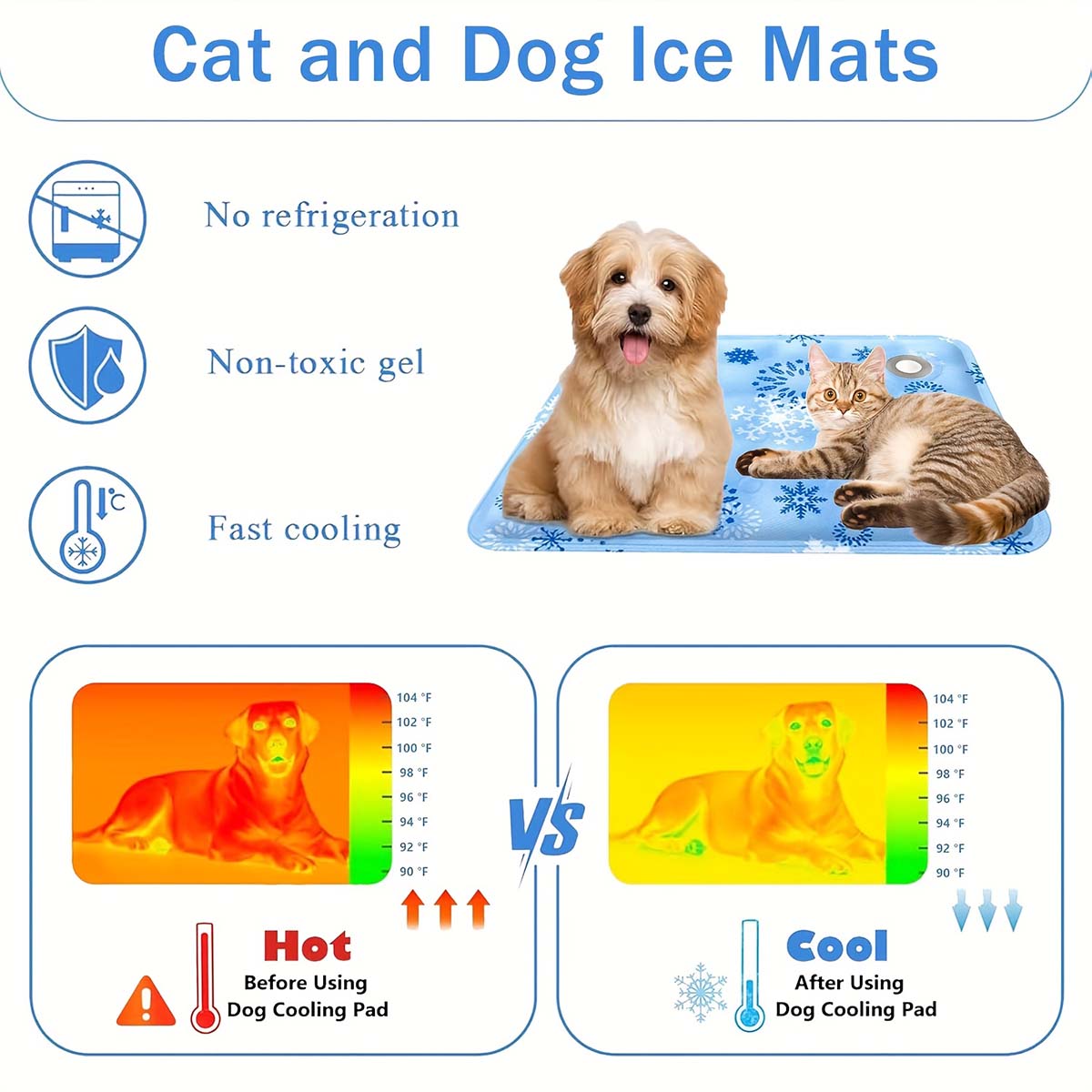 Tapete Refrescante de Verão pa - Pet Beds avaliação e preço