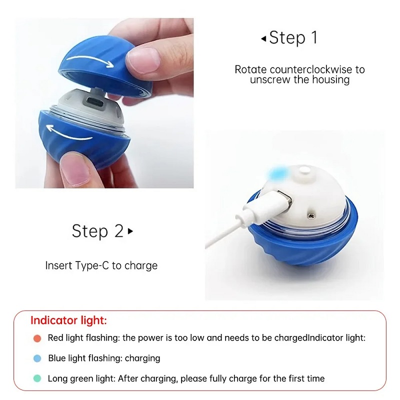 Bola de Brinquedo Automática p - Automatic Moving Dog Ball avaliação e preço