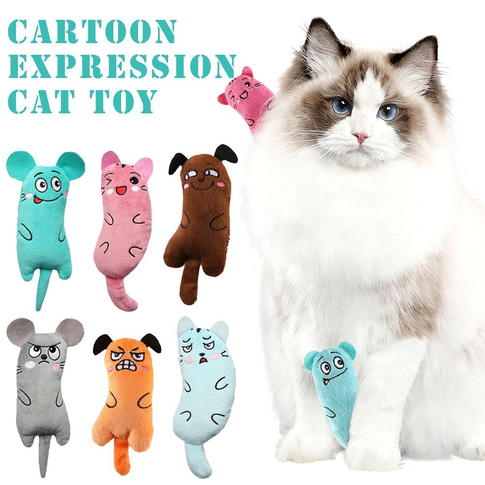 Expressão dos desenhos animado - Catnip Interactive Plush Mouse avaliação e preço