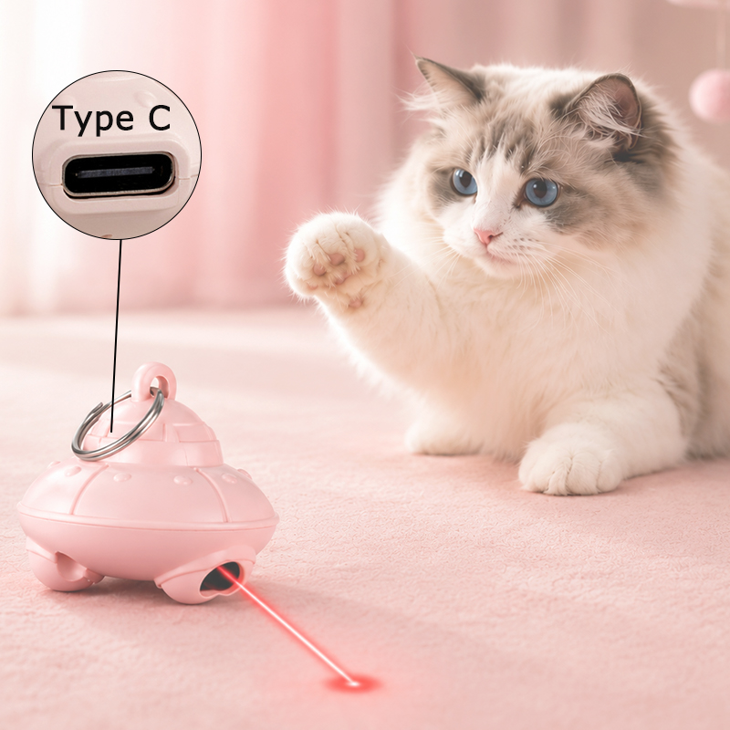Brinquedo Laser Elétrico USB p - Laser Pointer Cat Toy Automatic avaliação e preço
