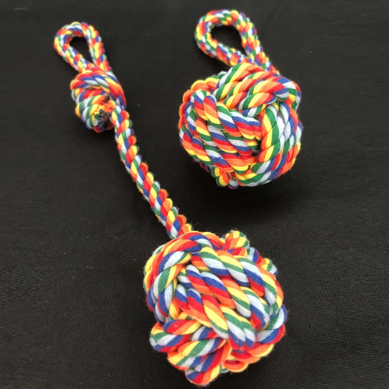 Brinquedos de Corda Duráveis p - Dog Rope Toy Aggressive Chewers avaliação e preço